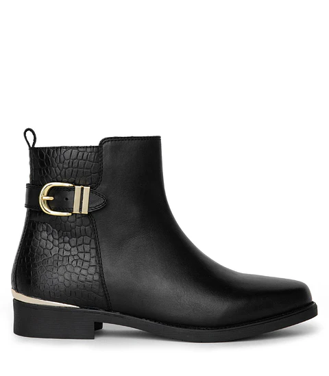 Botin Hortencia Negro Gacel 660825