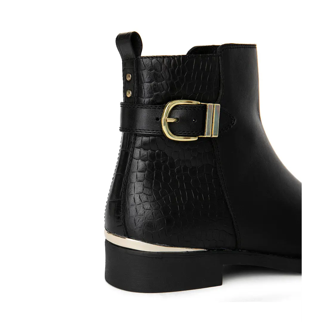 Botin Hortencia Negro Gacel 660825 4