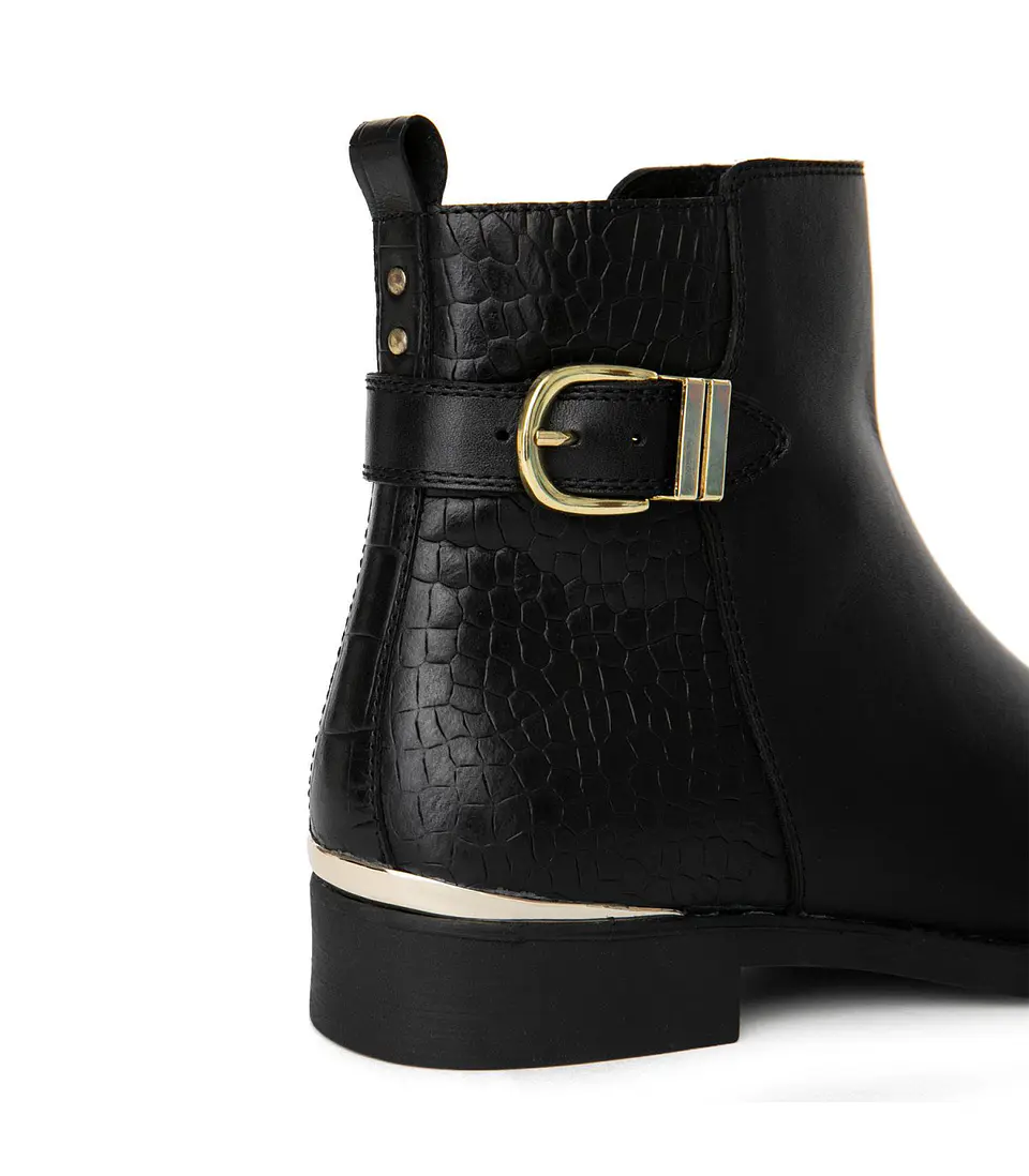 Botin Hortencia Negro Gacel 660825 4