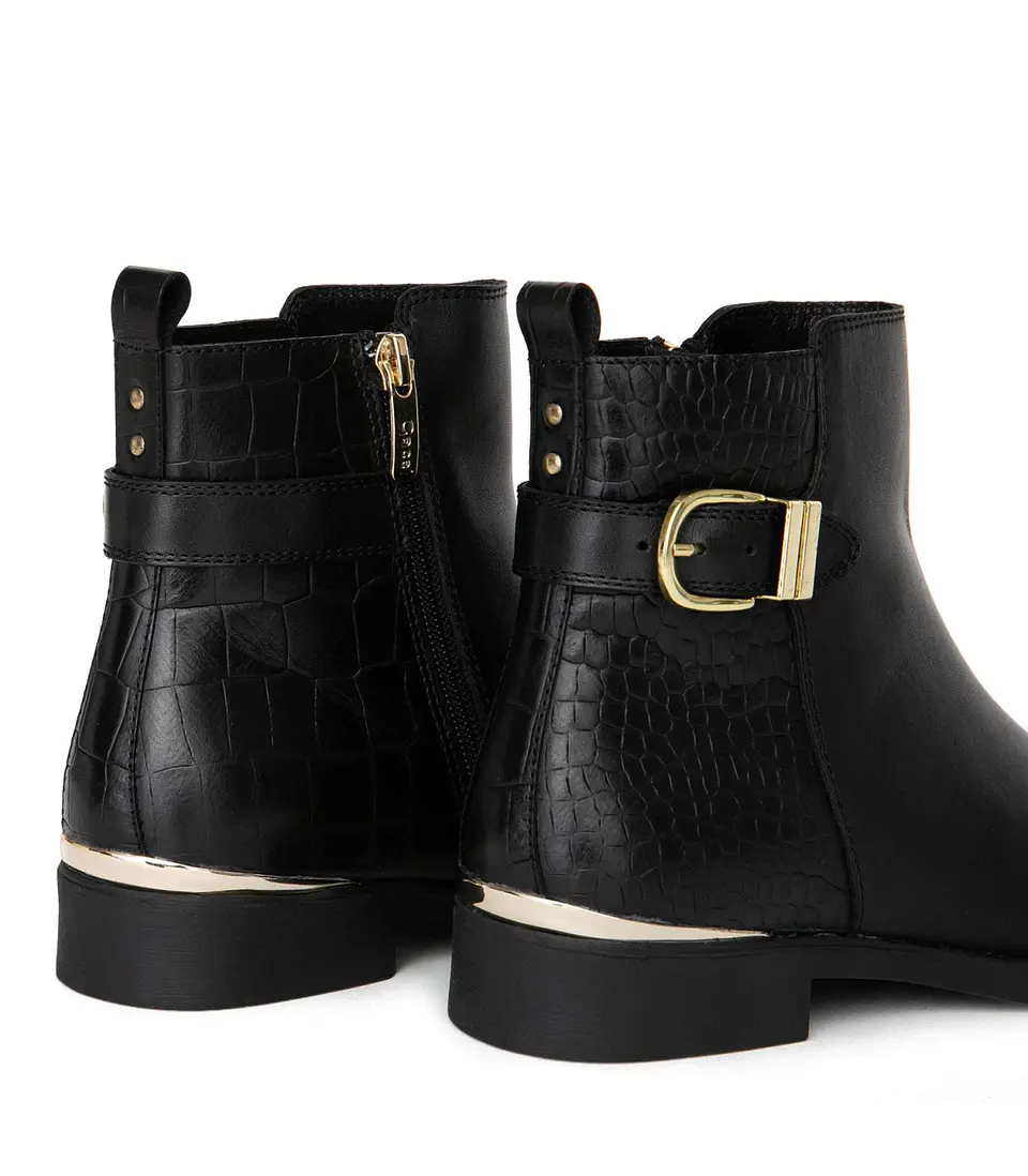 Botin Hortencia Negro Gacel 660825 5