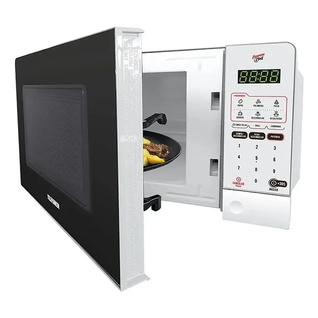 HORNO MICROONDA 20LTS DIGITAL TFK-20LDG TELEFUNKEN 10000023 2