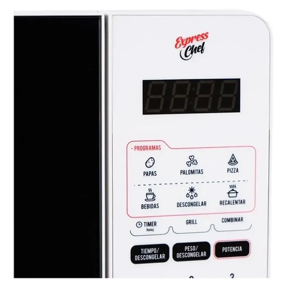 Horno Microonda 20Lts Digital Tfk-20Ldg Telefunken 10000023 5
