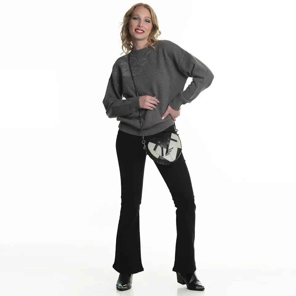 Sweater Mujer Melange Pasley Lurex 2