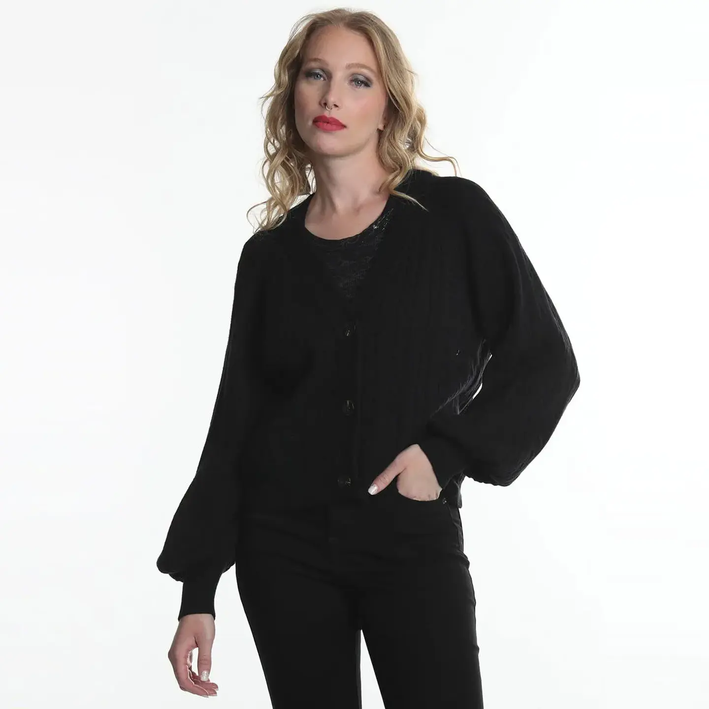CARDIGAN MU TRENZADO ELLUS OFL83453999 1