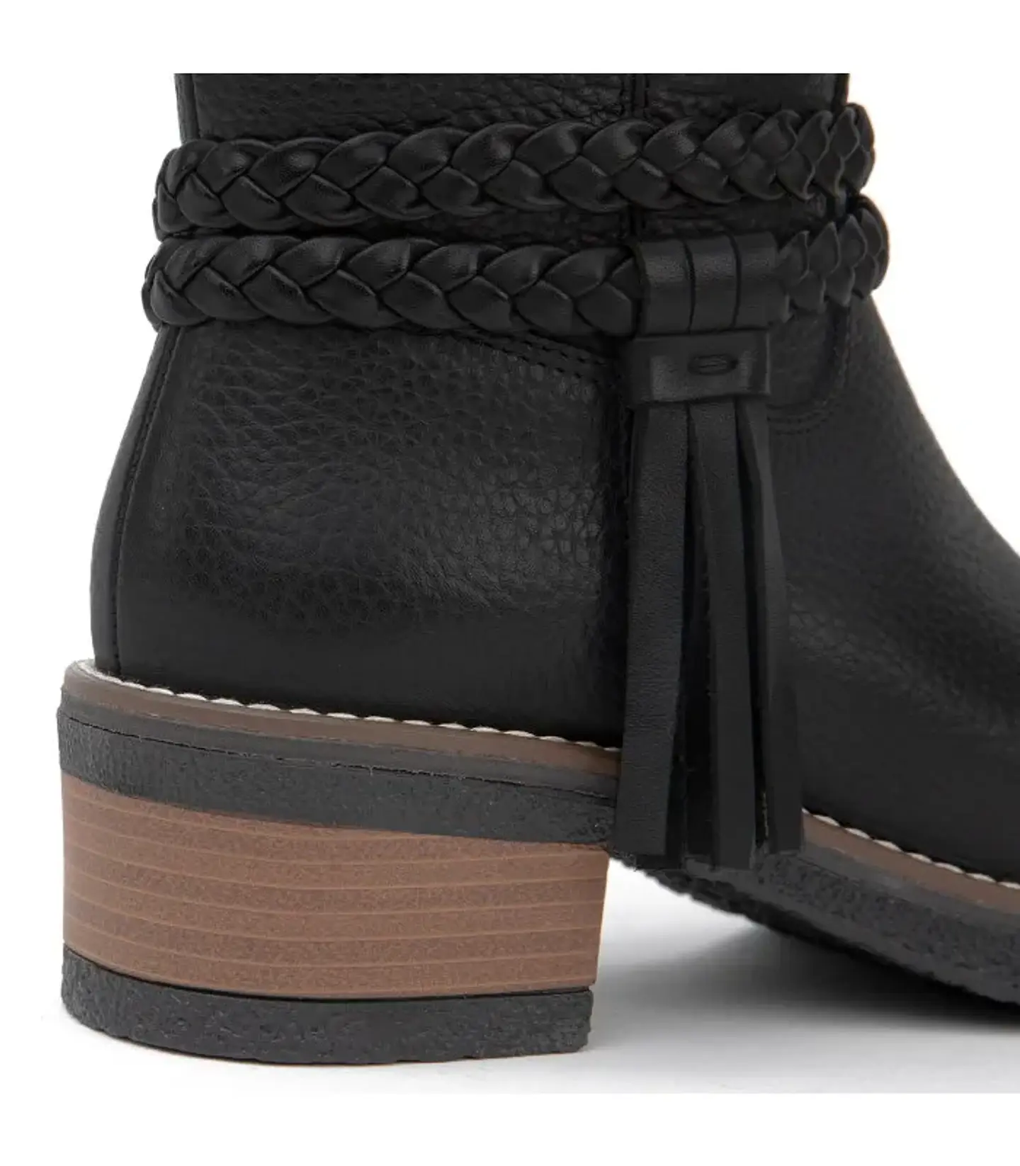 BOTA MU MIKA CASUAL GACEL 660912 NEGRO 35 4