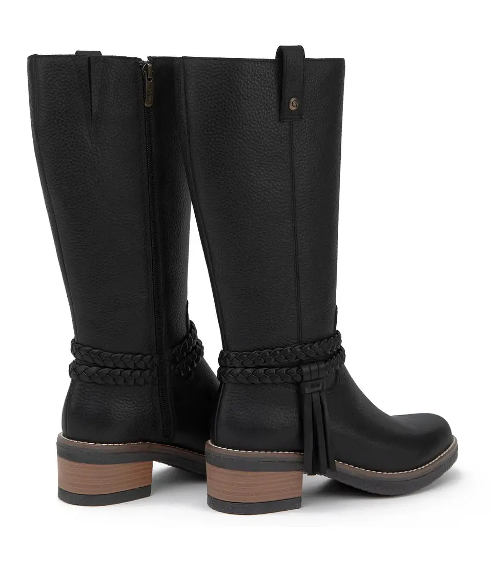 BOTA MU MIKA CASUAL GACEL 660912 NEGRO 35 5
