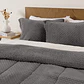 Plumon Coral 3D Sherpa King Gris-P - Miniatura 1