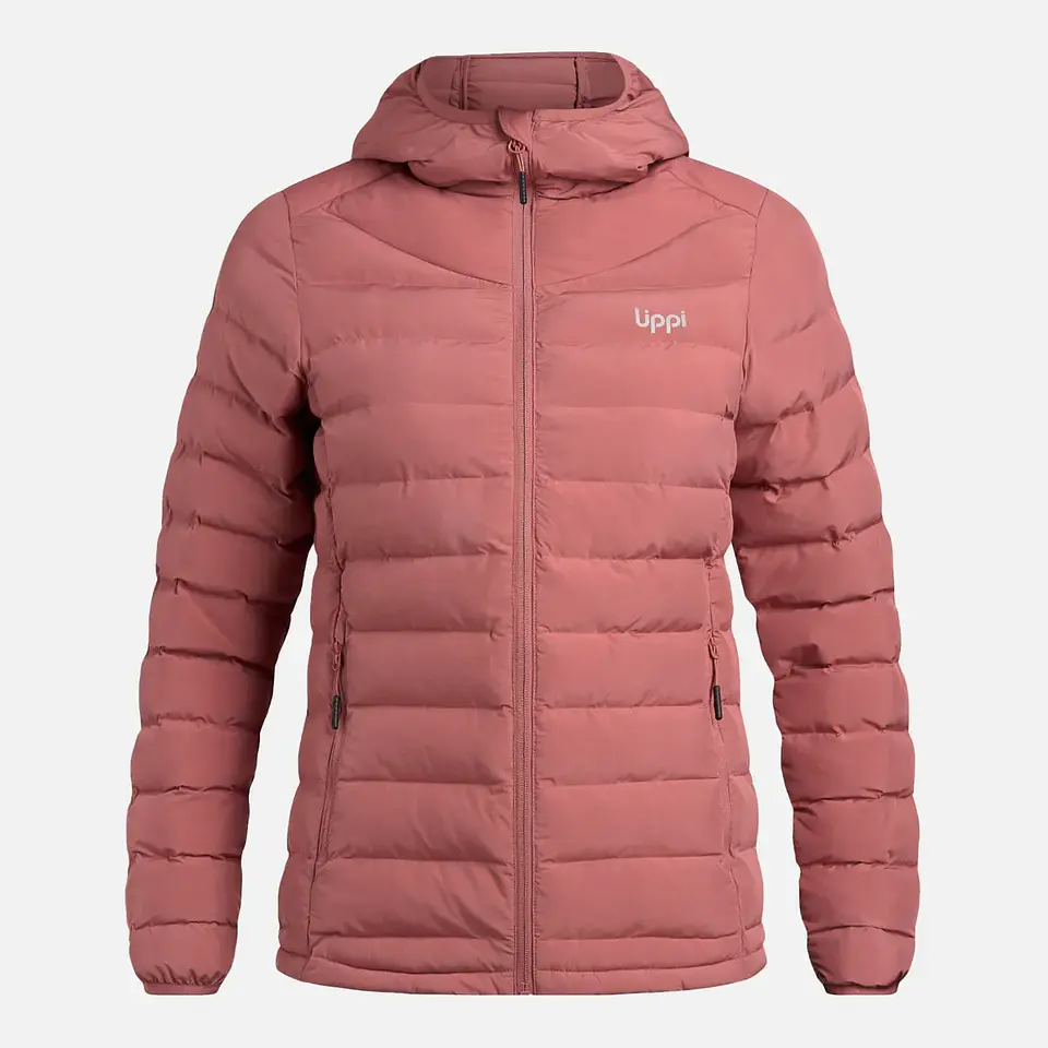 Chaqueta Mujer Snowmass Steam-Pro Hoody Jacket Rosa Oscuro Lippi 5