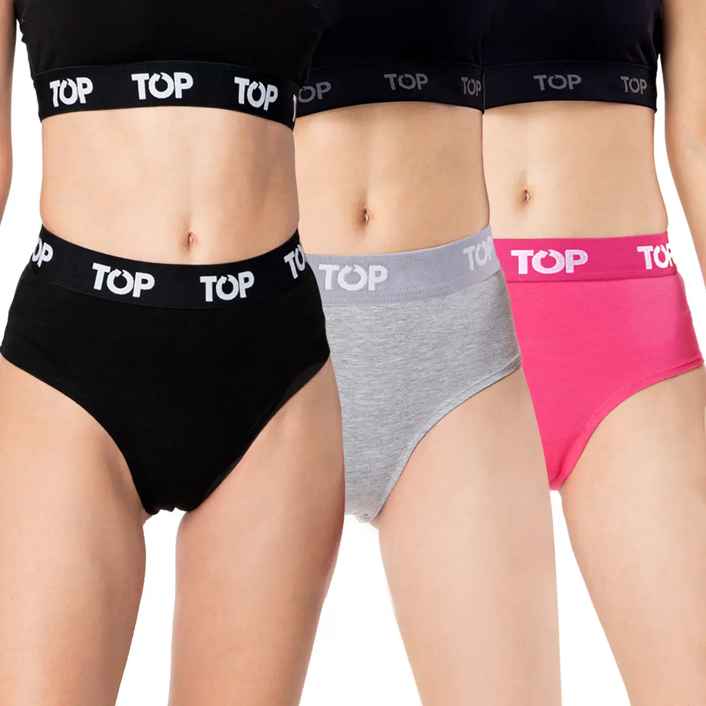 Calzón Hikini Algodón Con Elástico Pack 3 C1 Top M501Ap3C1 1