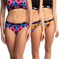 Calzón Bikini Algodón Pack 3 Icónicos - Fast Food C2 Top  M205Aicop3C2 - Miniatura 1