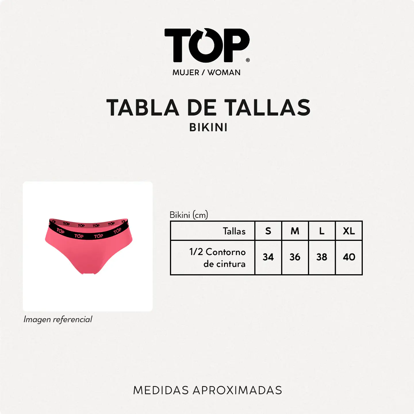 Calzón Bikini Algodón Pack 3 Icónicos - Fast Food C2 Top  M205Aicop3C2 2