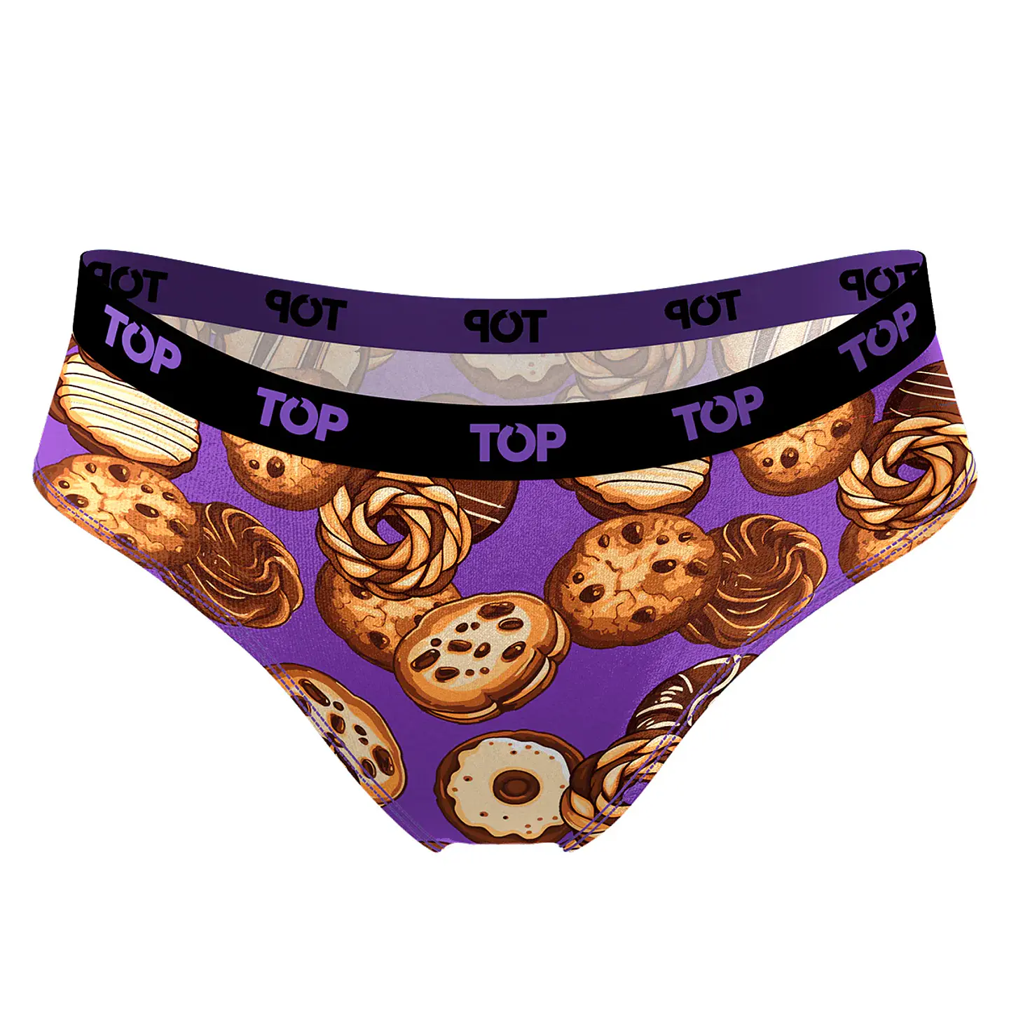 Calzón Bikini Algodón Pack 3 Icónicos - Fast Food C2 Top  M205Aicop3C2 7