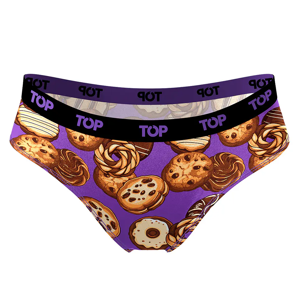 Calzón Bikini Algodón Pack 3 Icónicos - Fast Food C2 Top  M205Aicop3C2 7