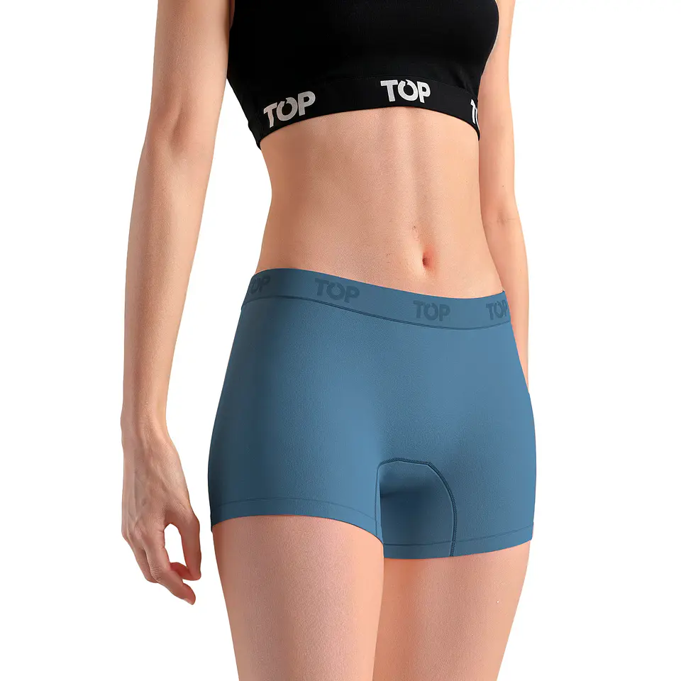 Bóxer Corto Mujer Microfibra Sin Costuras Pack 3 C3 Top M700P3C3 4