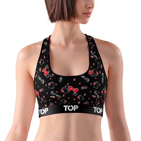 Peto Mujer Algodón Hello Kitty C8 Top M170Ahkc8