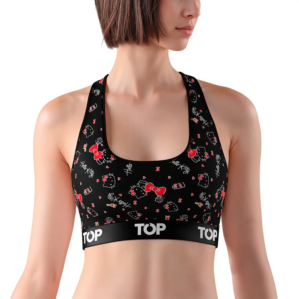 Peto Mujer Algodón Hello Kitty C8 Top M170Ahkc8 1
