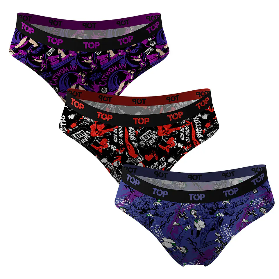 Calzón Bikini Algodón Dc Pack 3 C8 Top M205Dcp3C8 4