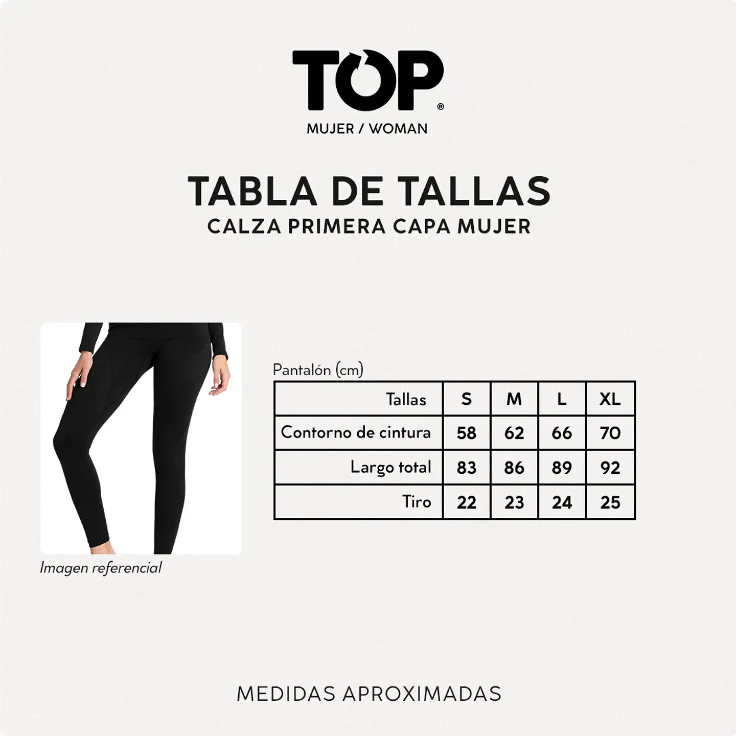 Calza Mu Primera Capa Microfibra Top M300M26C1 5
