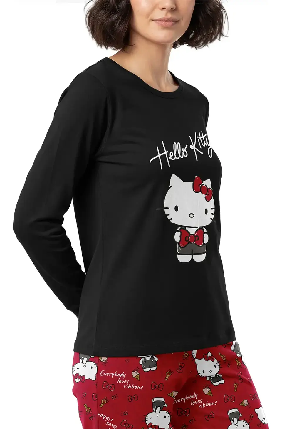 Pijama Mu Cp Ml Cpant Hello Kitty Algodn To 2