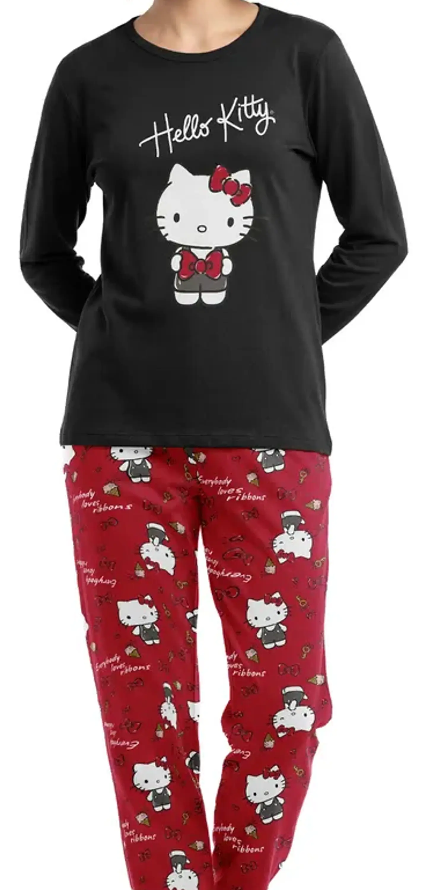 Pijama Mu Cp Ml Cpant Hello Kitty Algodn To 1