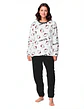 Pijama Mu Cp Ml Cpant Micropolar Hello Kitty - Miniatura 1