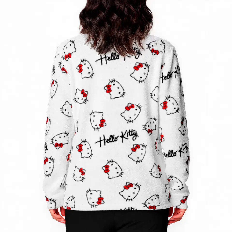 Pijama Mu Cp Ml Cpant Micropolar Hello Kitty 2