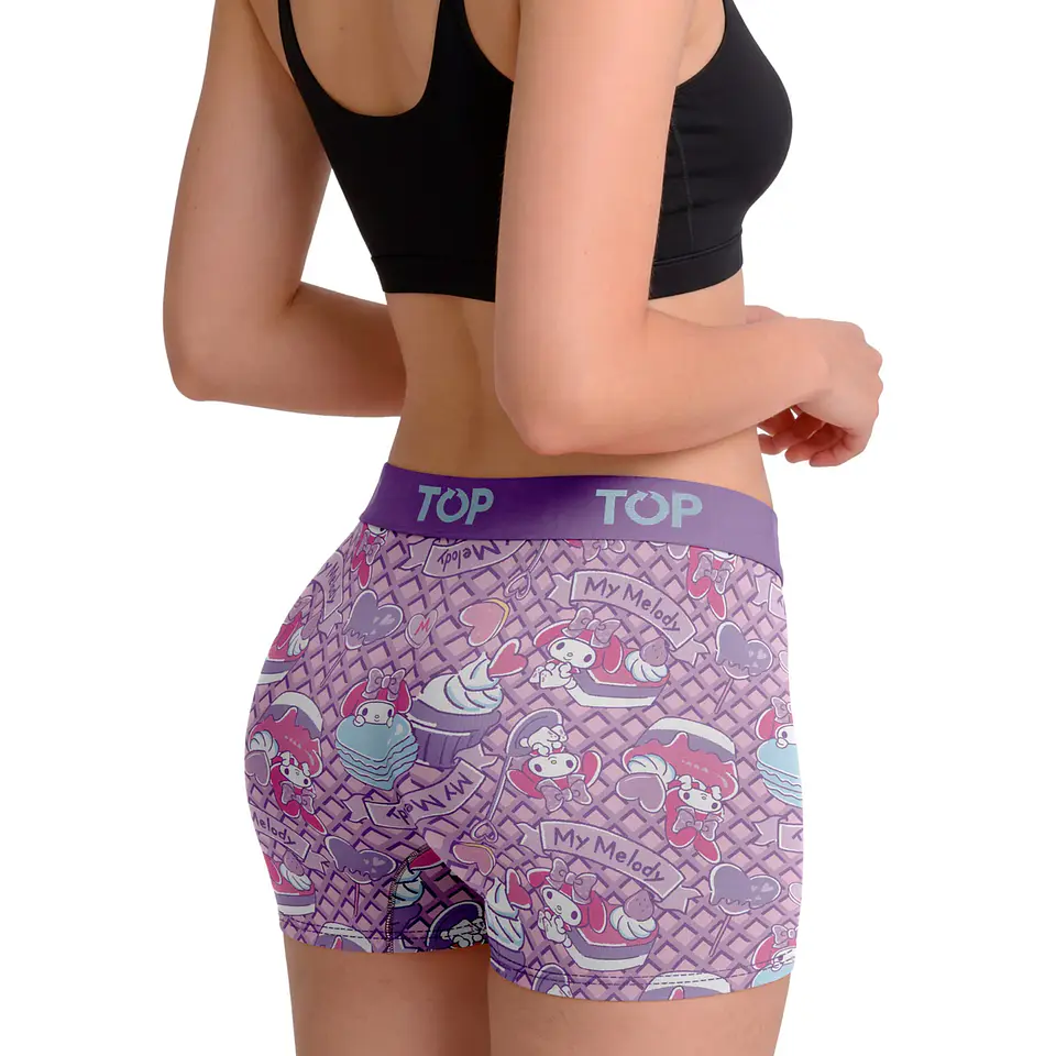 Bóxer Medio Mujer Algodón Pack 3 My Melody C13 Top M208Ahkp3C13 3