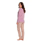 Pijama Invierno Mujer Micropolar C1 Top M263Mic1 - Miniatura 2