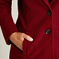 Abrigo Rojo De Dos Botones Con Corte Sastre 918510 - Miniatura 4