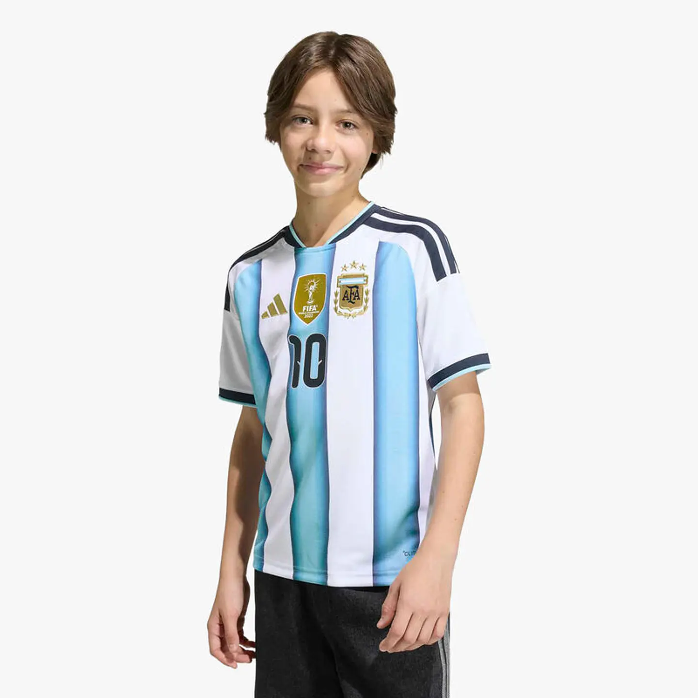 Adidas Camiseta Selección Argentina Local 26 Messi Niño 1