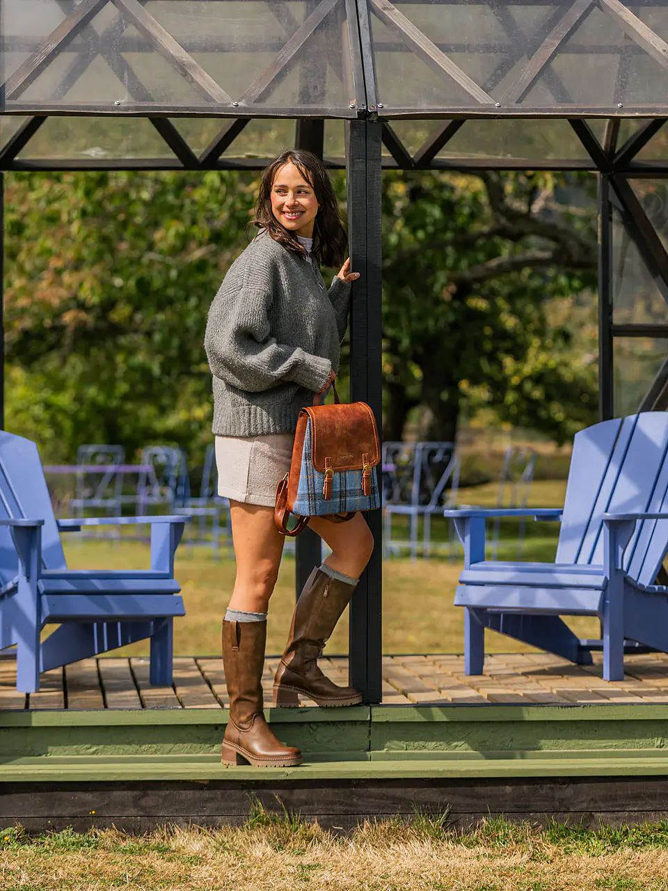 Bota Mujer Estade Cognac Azaleia 3