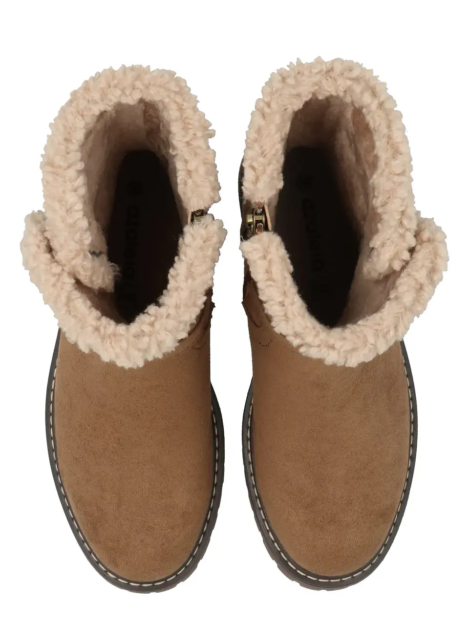 Botín Mujer Vittoria Camel Azaleia 5
