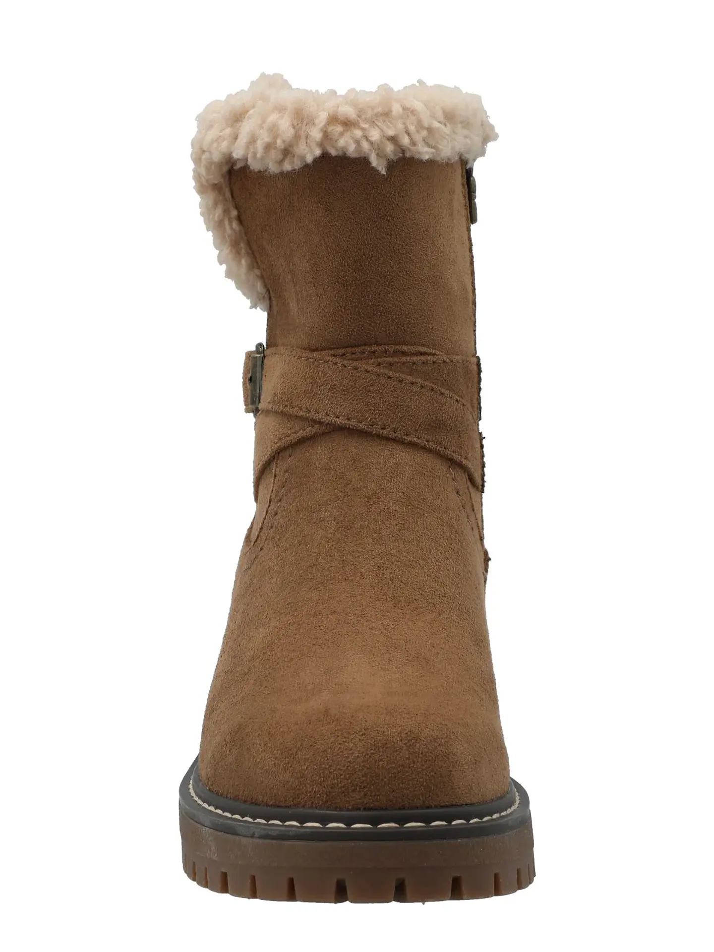 Botín Mujer Vittoria Camel Azaleia 7