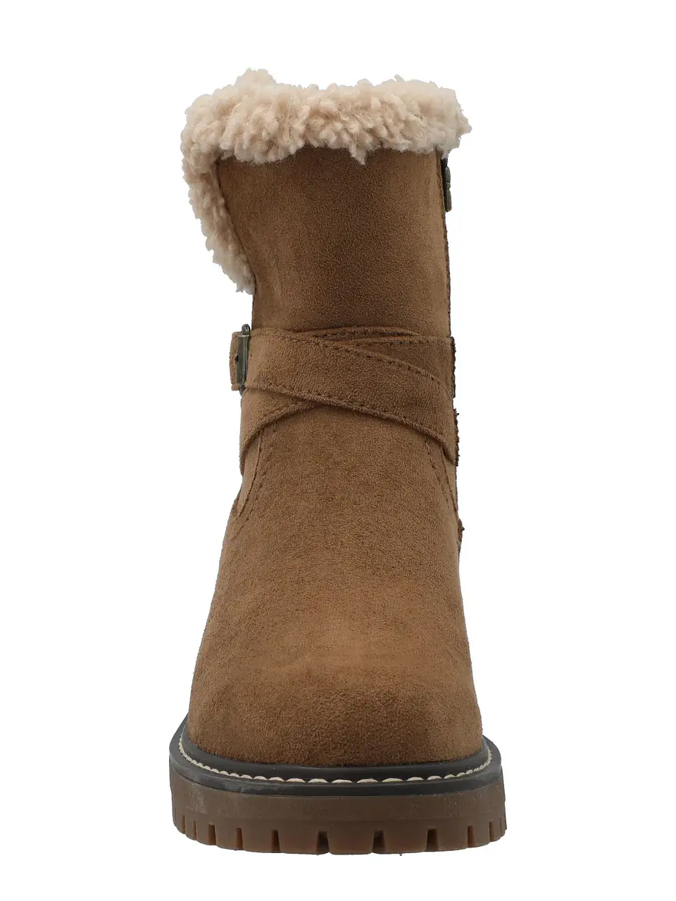 Botín Mujer Vittoria Camel Azaleia 7