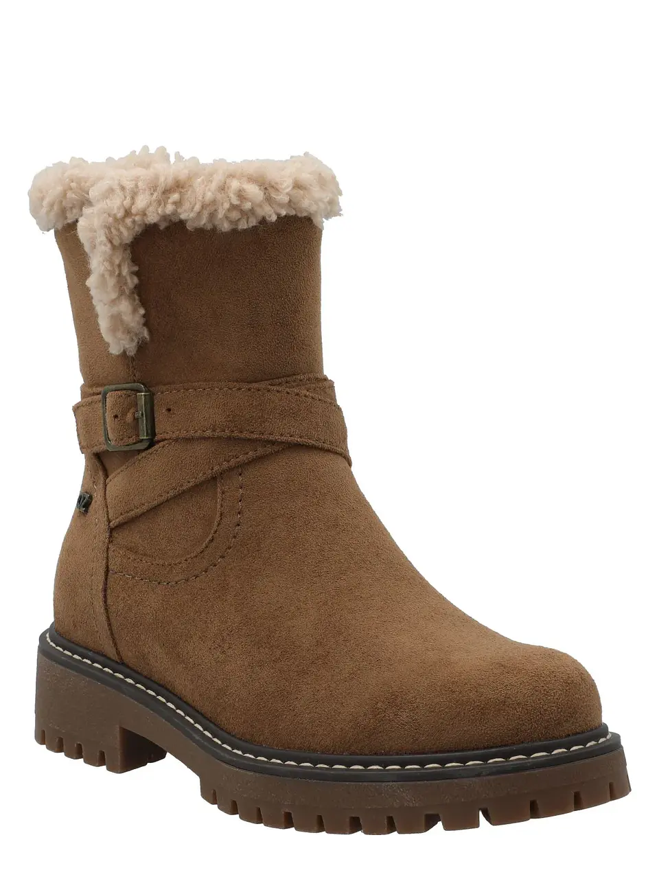 Botín Mujer Vittoria Camel Azaleia 1