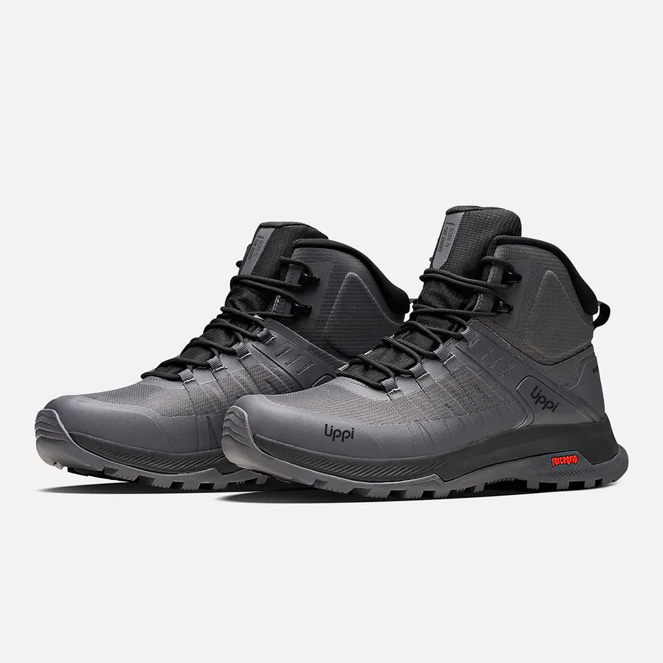 ZAPATILLA C/CAÑA (HO) VULCANO IRON STONE MID B-DRY OUTDOOR LIPPI LC0972038 GRAFITO 3