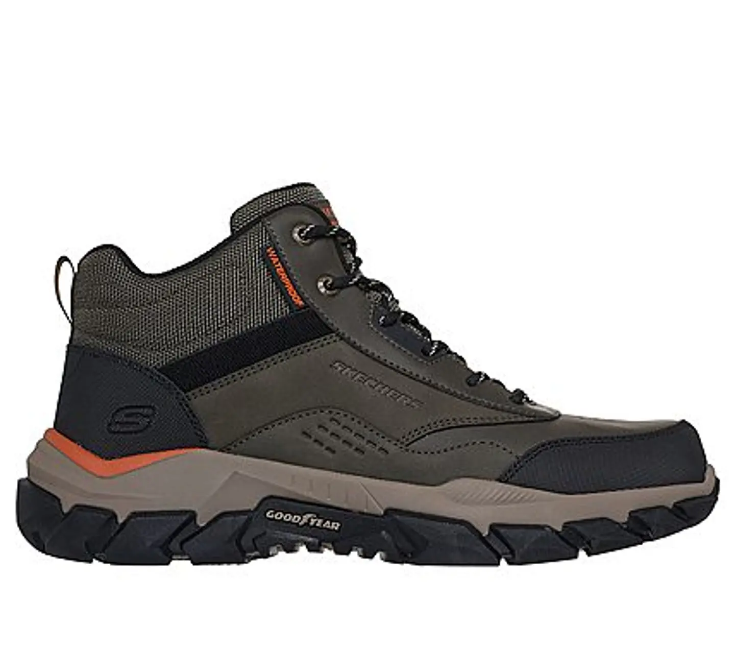 ZAPATILLA C/CAÑA (HO) SANTORO CASUAL SKECHERS 205642-OLV OLIVA 2