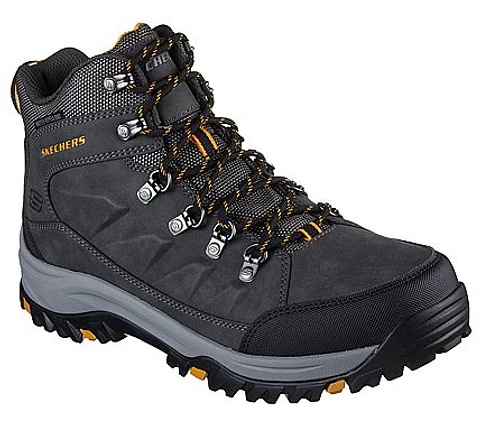 ZAPATILLA C/CAÑA (HO) RELMENT OUTDOOR SKECHERS 204642-CHAR CHARCOAL