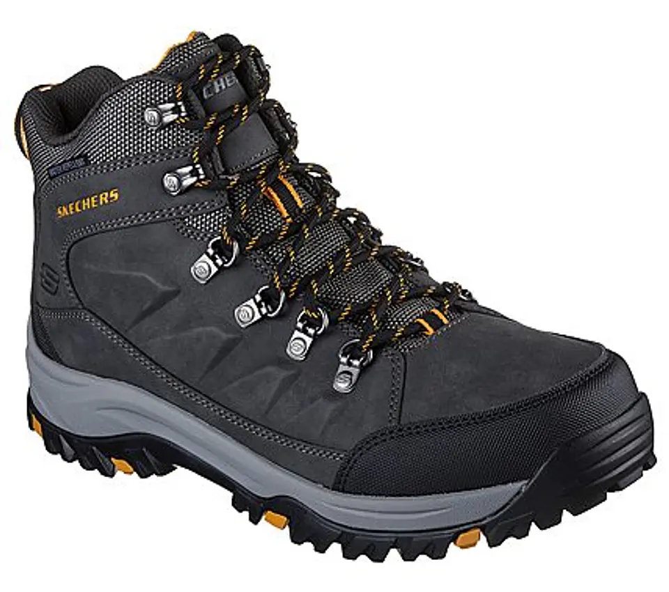 ZAPATILLA C/CAÑA (HO) RELMENT OUTDOOR SKECHERS 204642-CHAR CHARCOAL 1