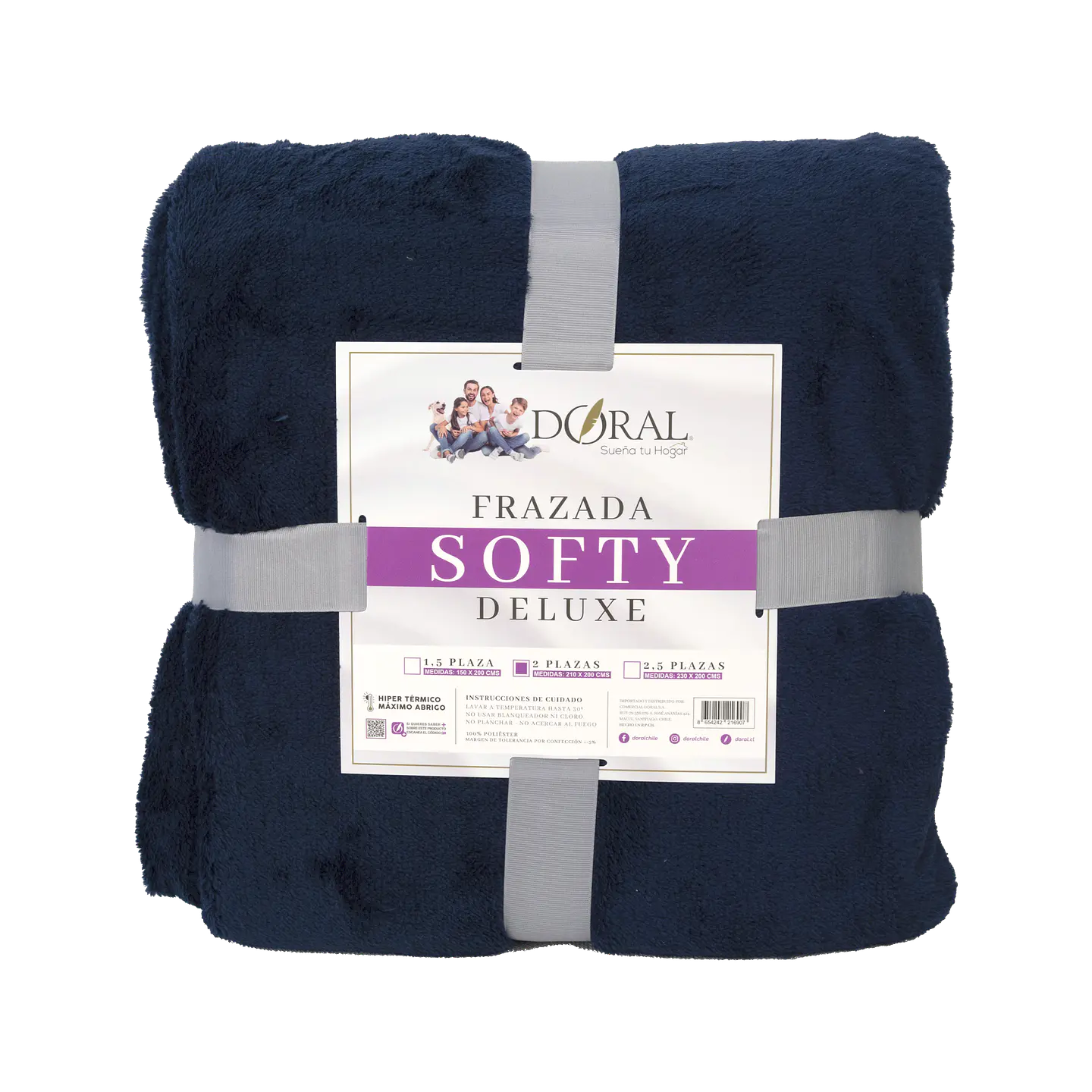 FRAZADA SOFTY  DELUXE  2P COMERCIAL DORAL FRSOFTY20 27