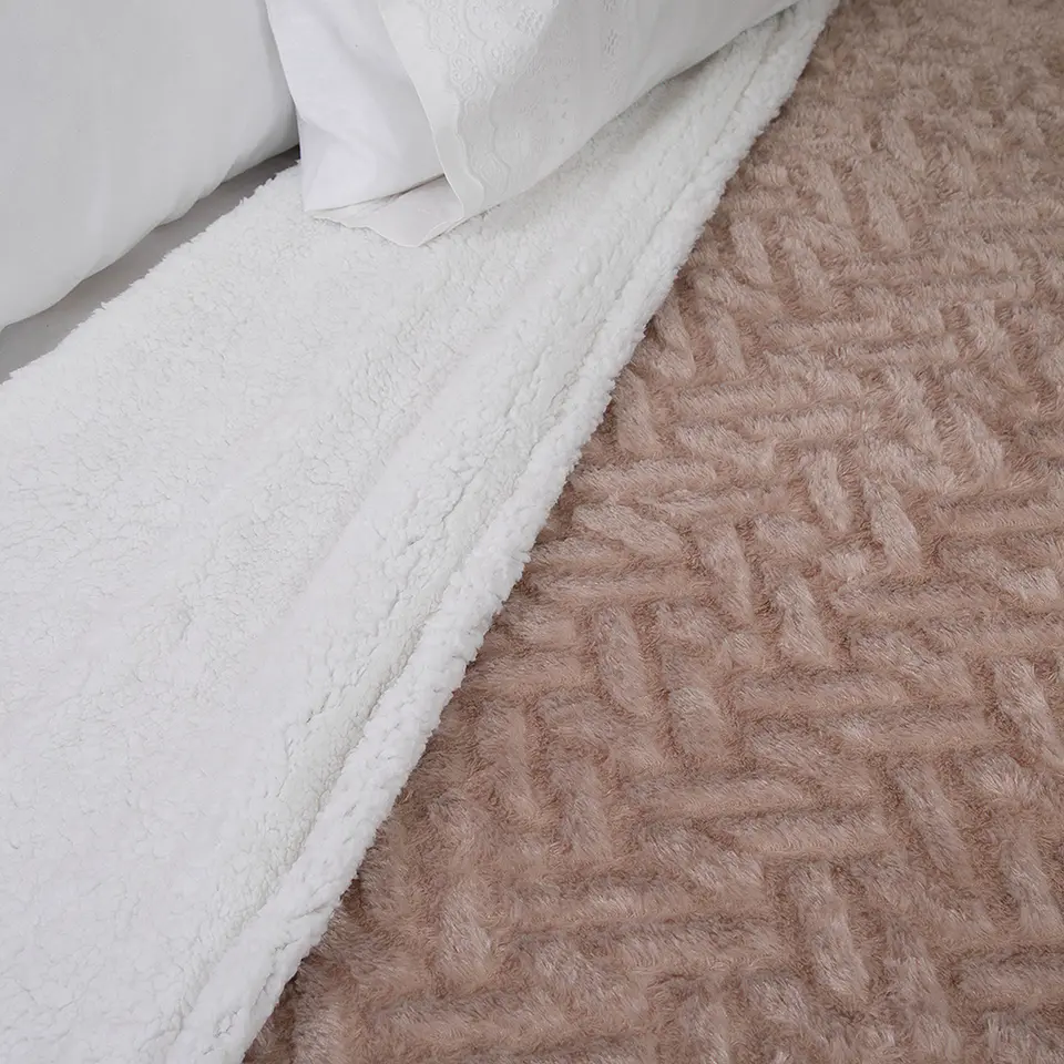 FRAZADA PLUSH SHERPA 2P COMERCIAL DORAL FRPLUSH20 23