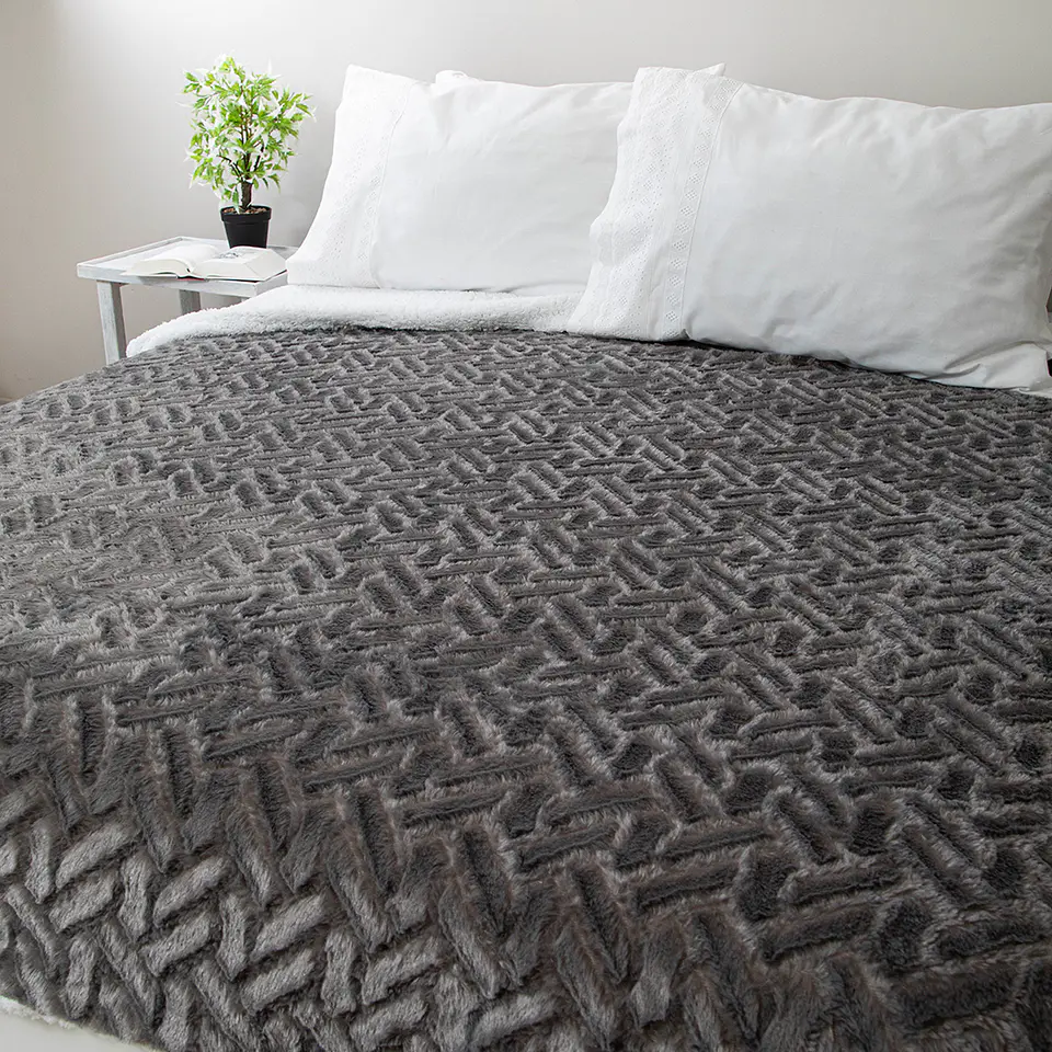FRAZADA PLUSH SHERPA 2P COMERCIAL DORAL FRPLUSH20 29