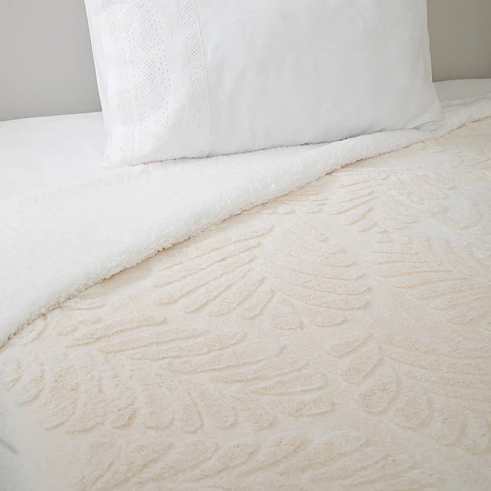 FRAZADA PLUSH SHERPA 1.5P COMERCIAL DORAL FRPLUSH15 18