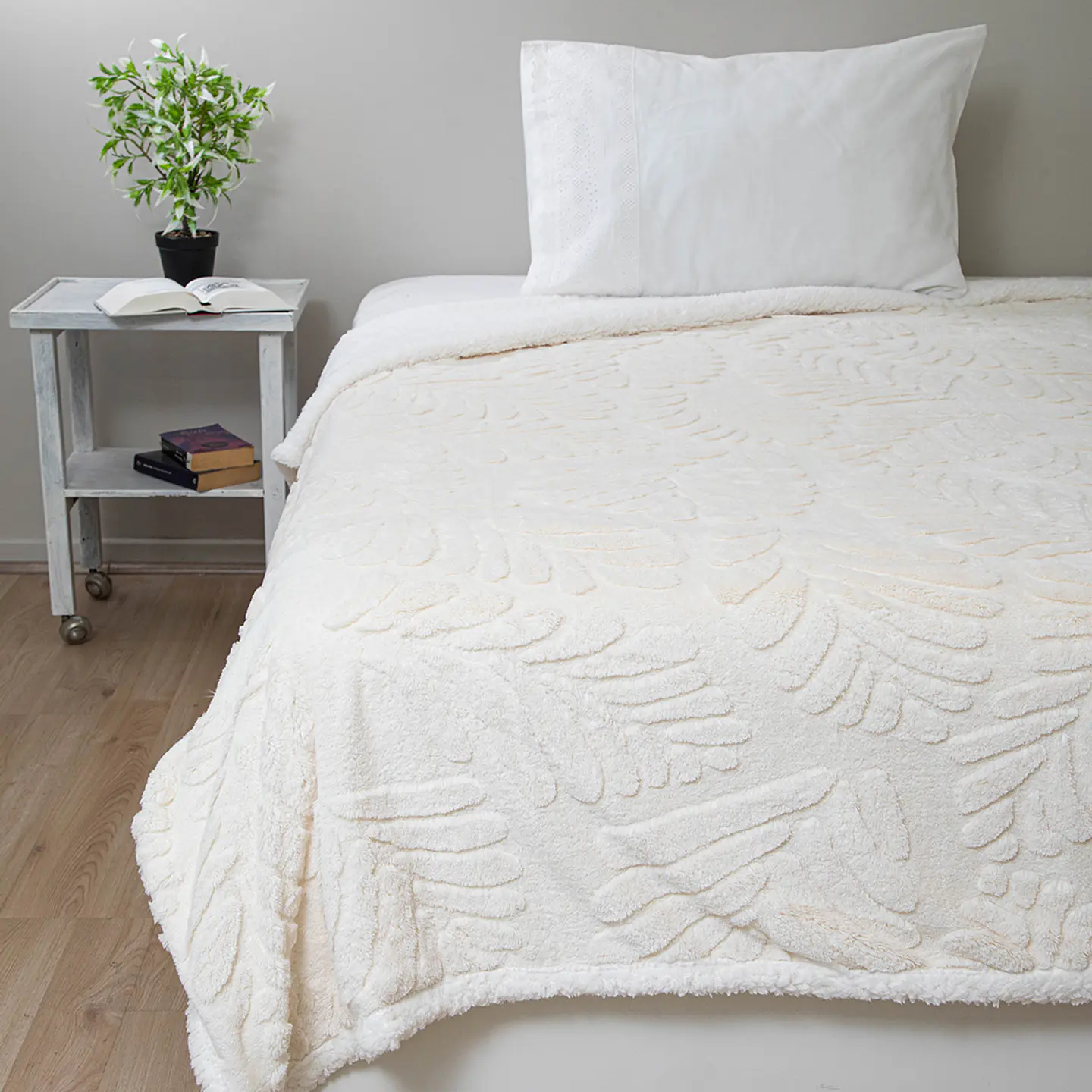 FRAZADA PLUSH SHERPA 1.5P COMERCIAL DORAL FRPLUSH15 25