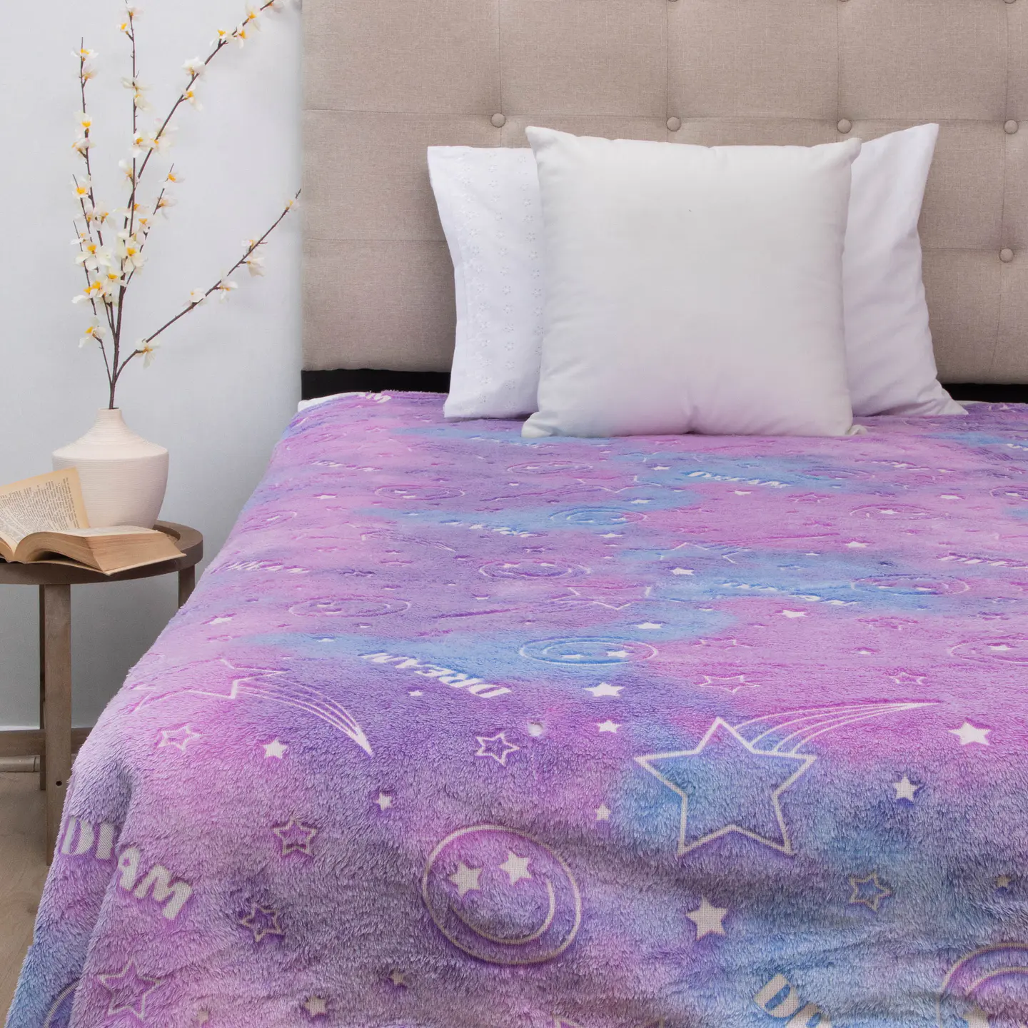 FRAZADA FLANNEL MAGIC GLOW 1.5PZA COMERCIAL DORAL FRFLMGL15 25