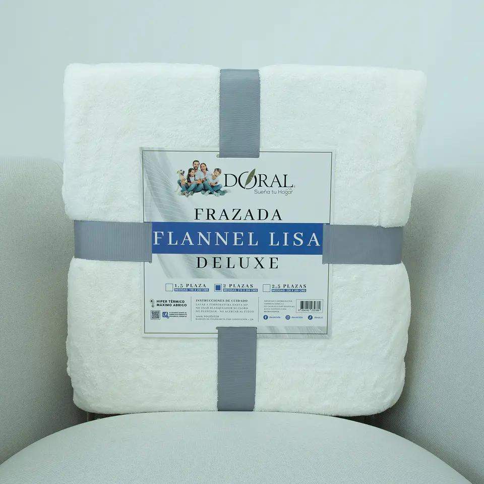 FRAZADA FLANNEL LISA 2.0PL COMERCIAL DORAL FRFLLI20 13