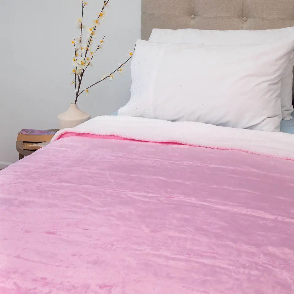 FRAZADA FLUFFY SHERPA 1.5PZA COMERCIAL DORAL FRFLUFF15 7