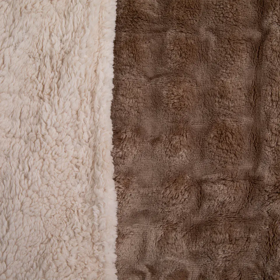 FRAZADA FLUFFY SHERPA 1.5PZA COMERCIAL DORAL FRFLUFF15 50