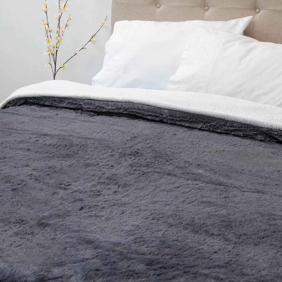 FRAZADA FLUFFY SHERPA 2PZA COMERCIAL DORAL FRFLUFF20 24