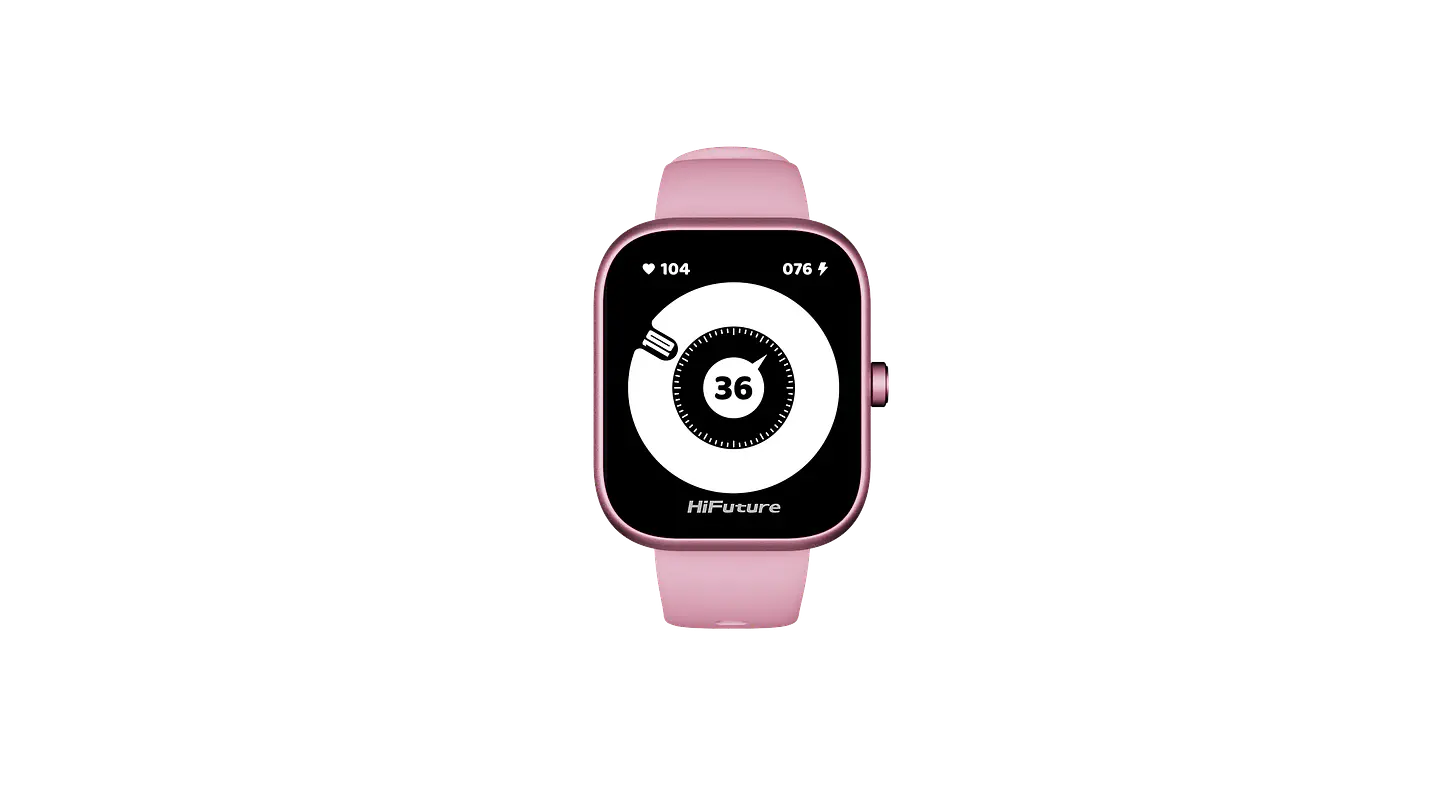Smartwatch 1.85 AMOLED HiFuture Lume Pro Pink HSSW17PK  2
